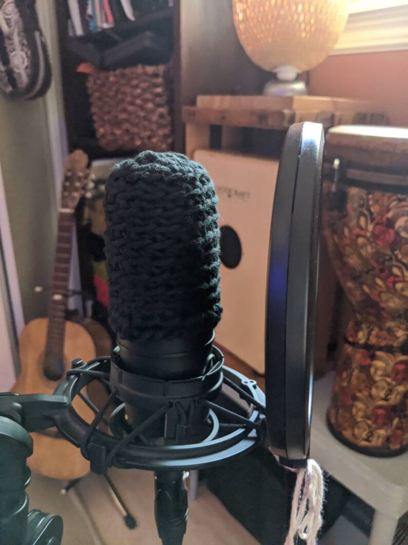 Handmade microphone cover color size and material Etsy