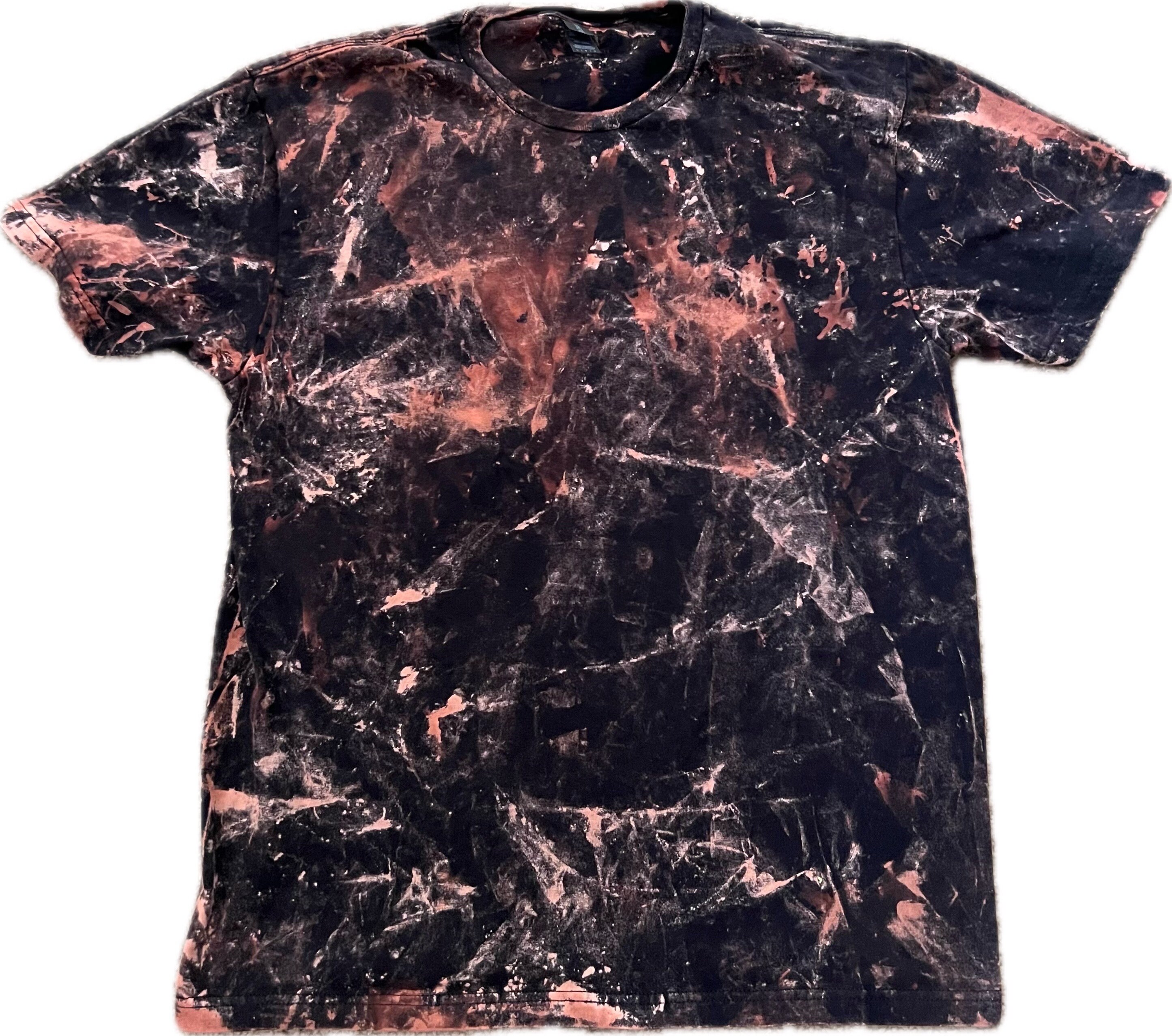 Nuetral Grunge Dyed T Shirts - All Sizes , Reverse Dye, Dye , T 