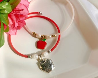 POWER Lärararmband | Staplade armband | Lärararmband | Tack lärare | Alla lärare