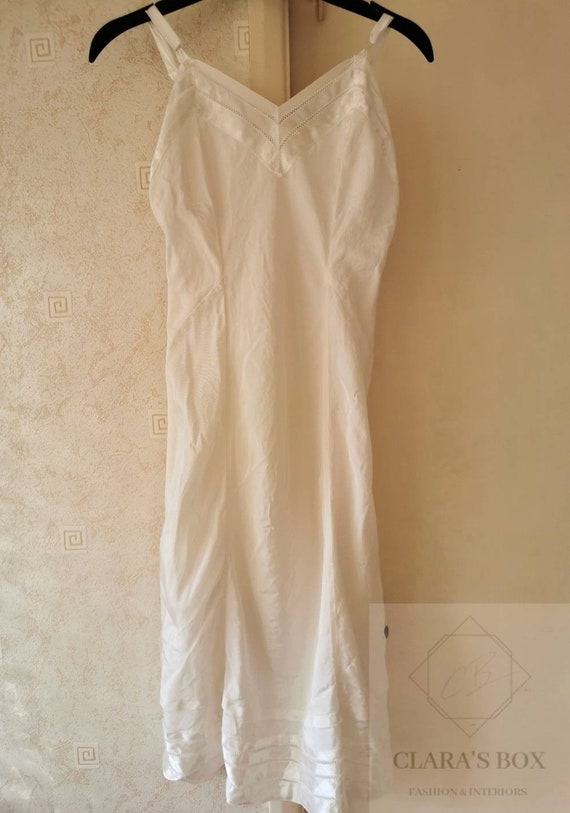 1940s D'Allairds Silk Nightgown Nightdress Dress,… - image 7
