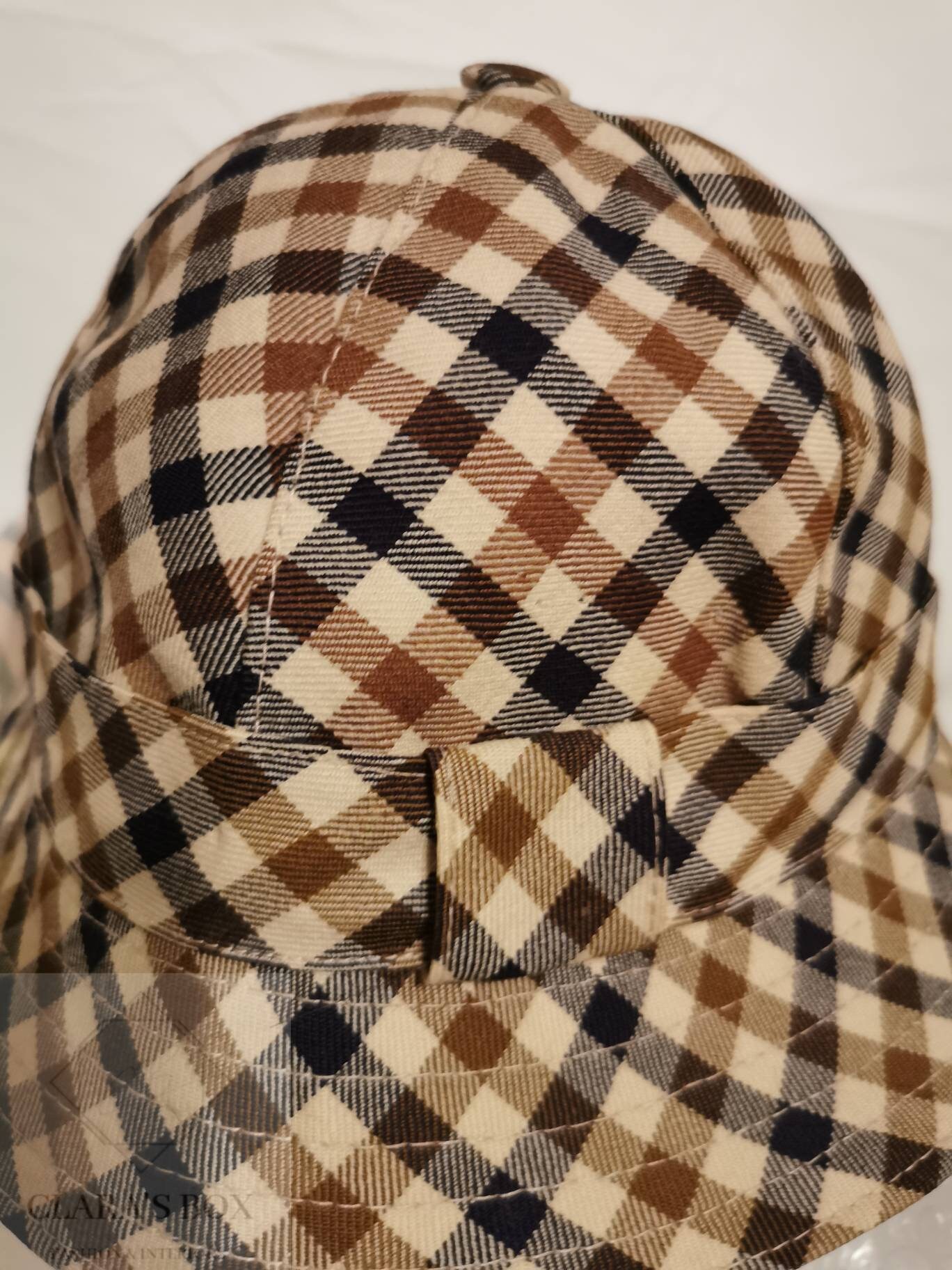 Vintage Aquascutum Bucket Hat Check 