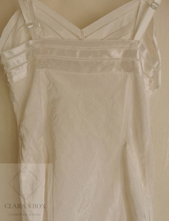 1940s D'Allairds Silk Nightgown Nightdress Dress,… - image 5