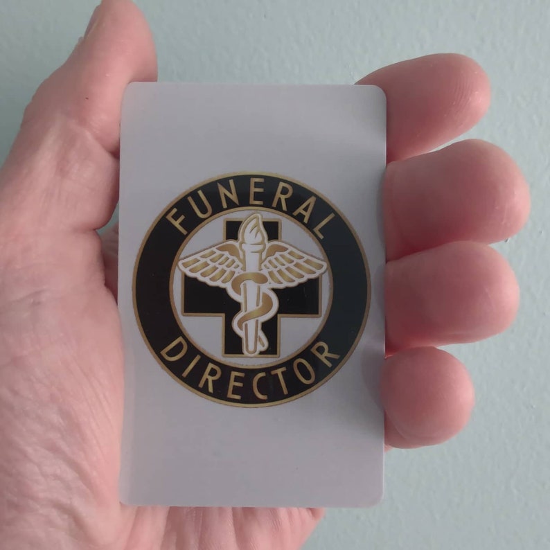 Funeral Director Embalmer Undertaker Mortuary Science Etsy