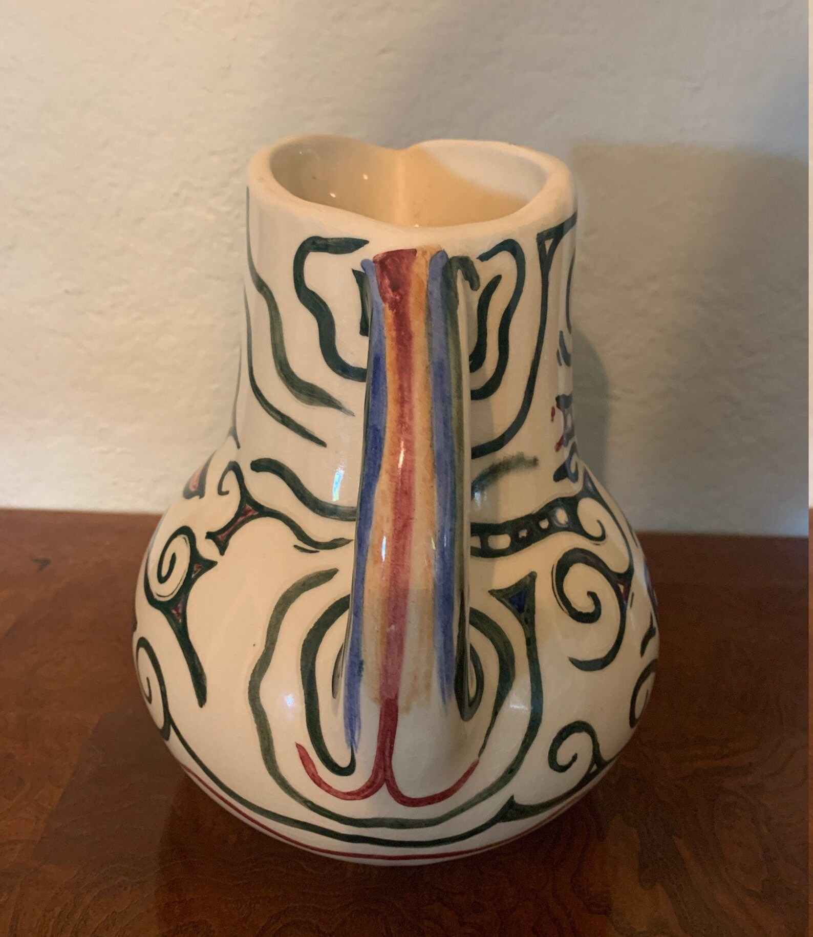 Shearwater Pottery Pitcher Etsy