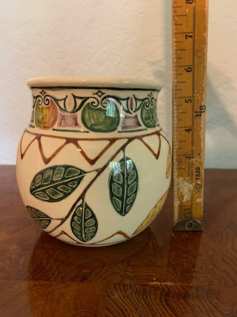 Shearwater Pottery Small Persimmon by Adele Lawton 2012 Etsy