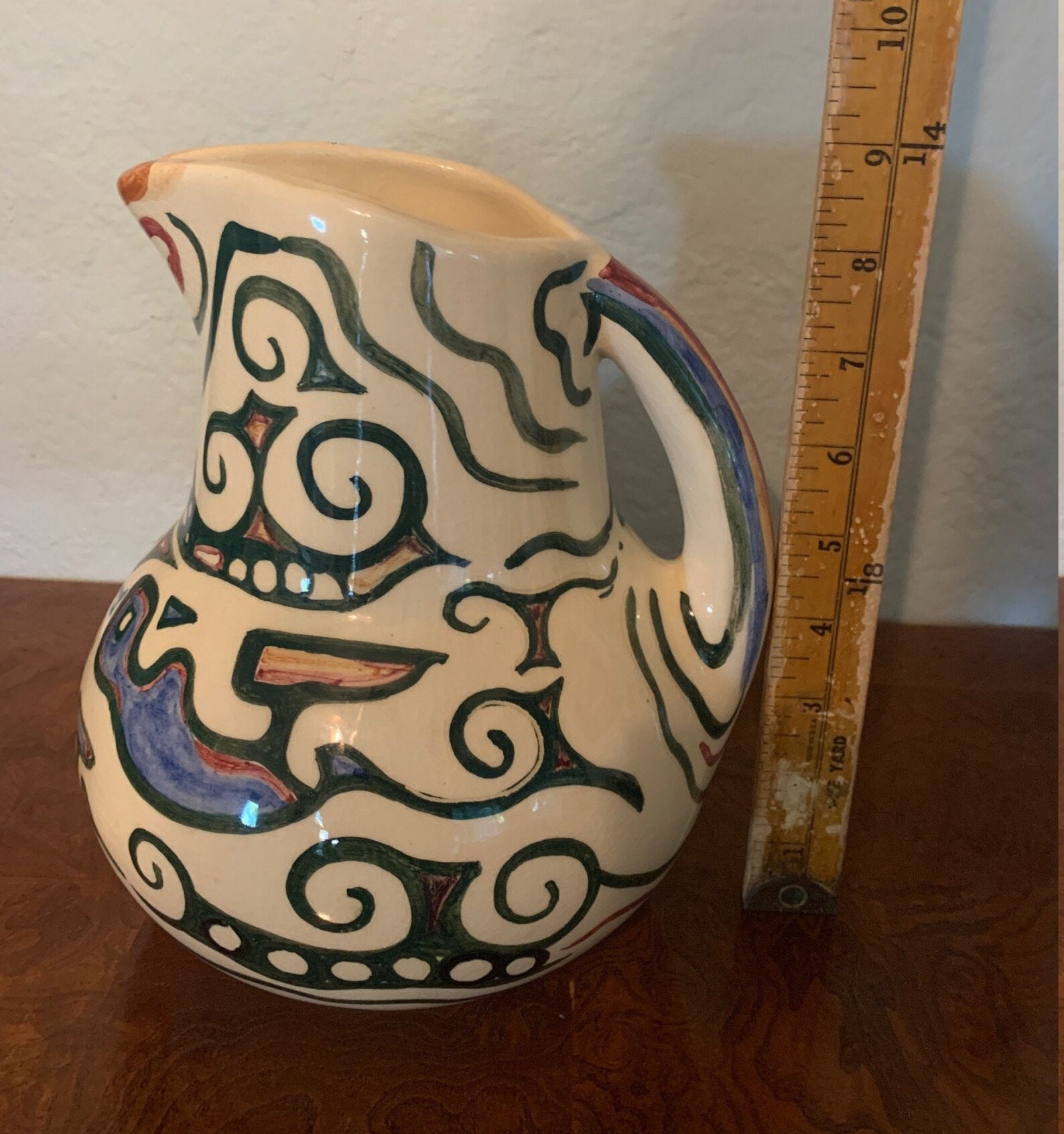 Shearwater Pottery Pitcher Etsy