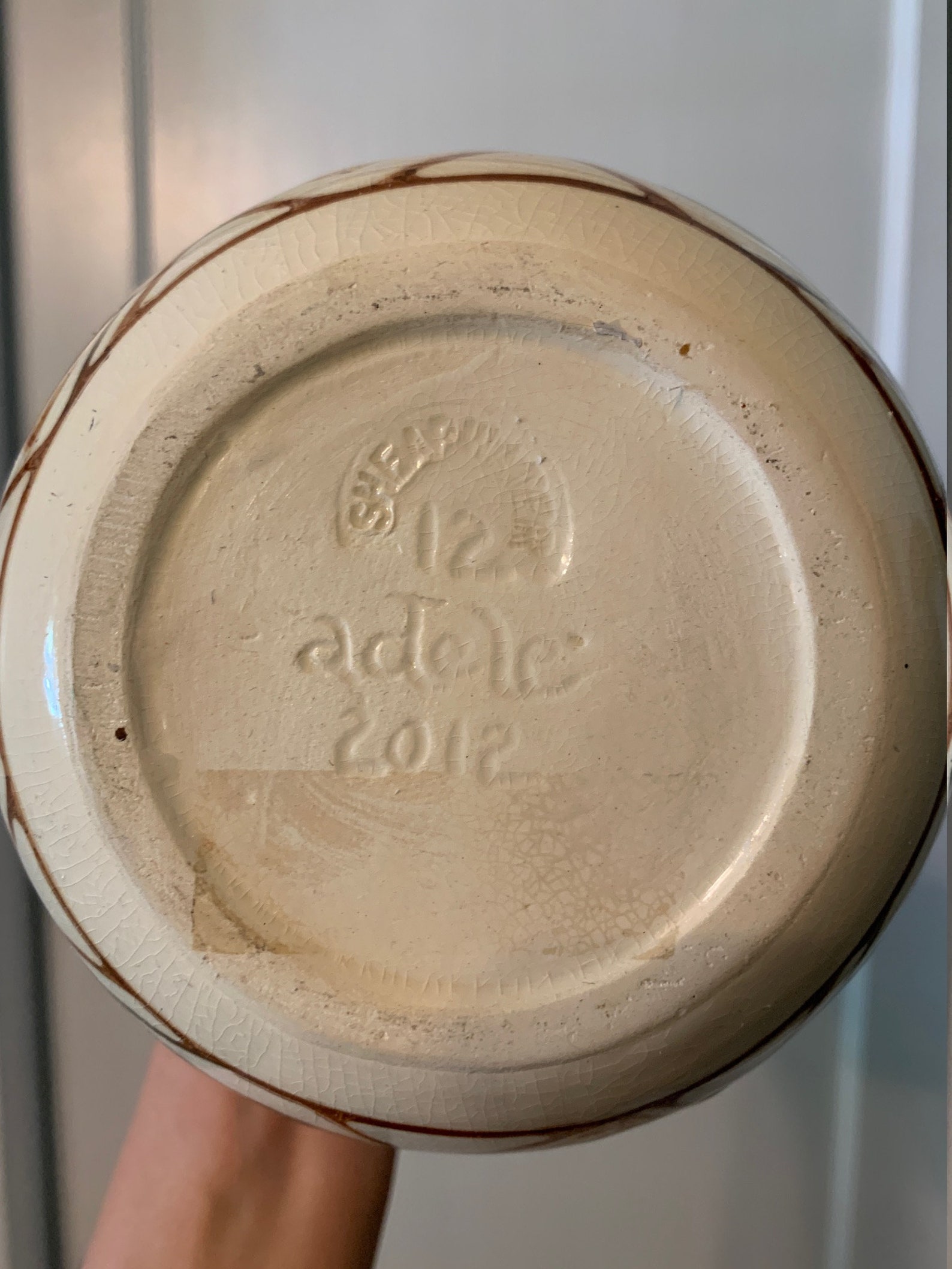 Shearwater Pottery Small Persimmon by Adele Lawton 2012 Etsy