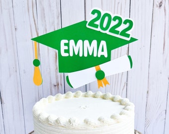 Graduation Cake Topper, Class of 2026 Cake Topper, Grad Cake Topper, Graduation 2026 Cake Topper, Graduation Cap Cake Topper