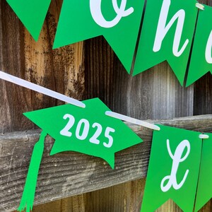 Graduation Banner, Graduation Banner Personalized, 2026 Graduation Banner, Graduation Decor, Graduation Party, Class of 2026,Graduation Sign image 2
