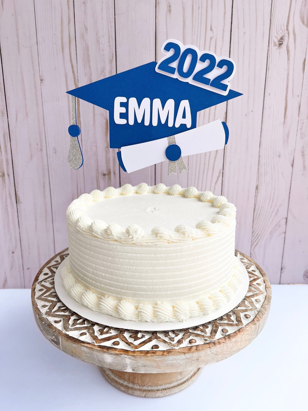 Graduation Cake Topper, Class of 2024 Cake Topper, 2024 Cake Topper