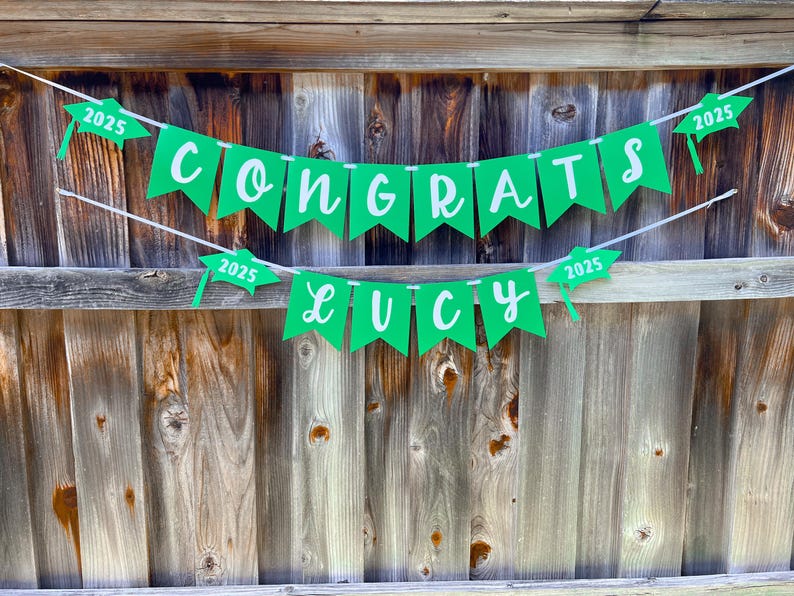 Graduation Banner, Graduation Banner Personalized, 2026 Graduation Banner, Graduation Decor, Graduation Party, Class of 2026,Graduation Sign image 1