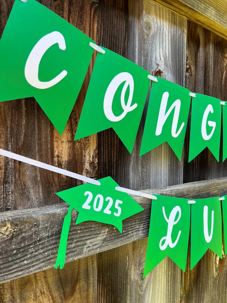 Graduation Banner, Graduation Banner Personalized, 2026 Graduation Banner, Graduation Decor, Graduation Party, Class of 2026,Graduation Sign image 5
