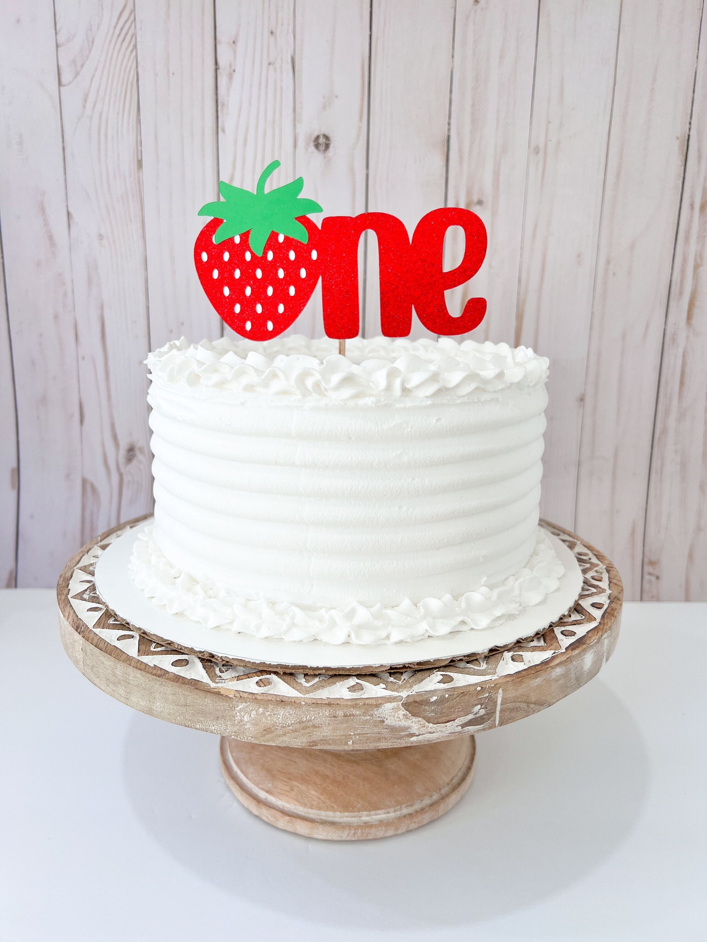 本格派ま！ Cake Strawberry Topper, Topper Cake One Strawberry テープ・マスキングテープ