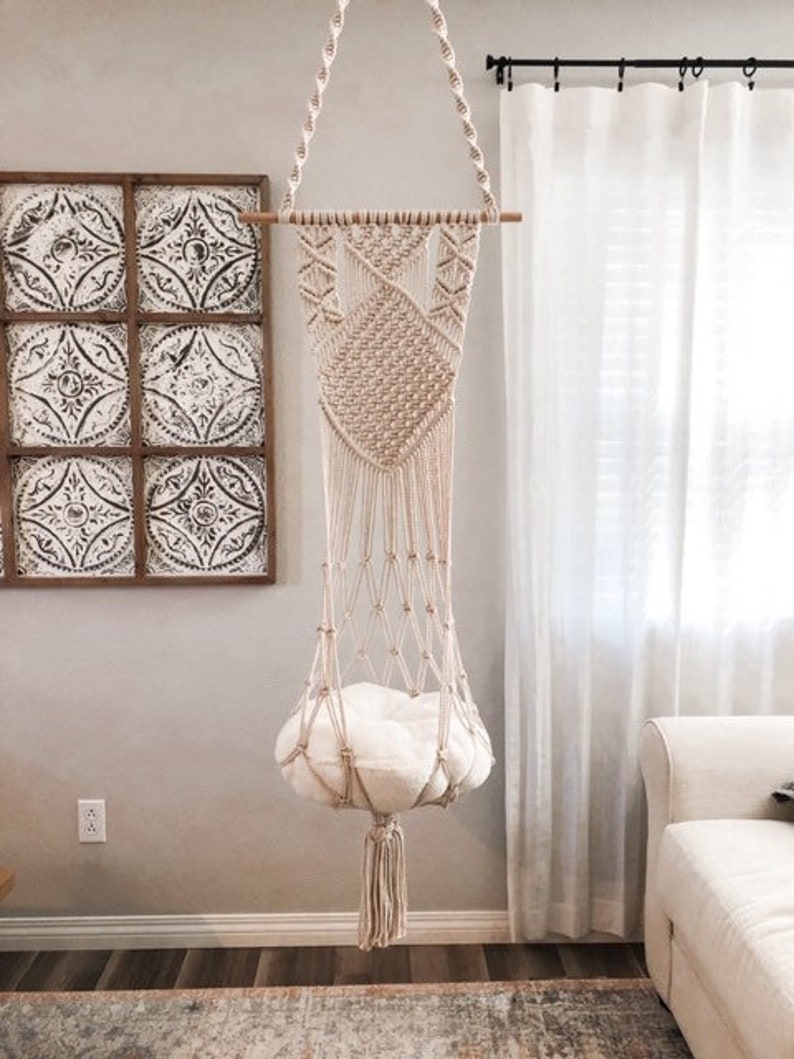 Macrame Cat Bed