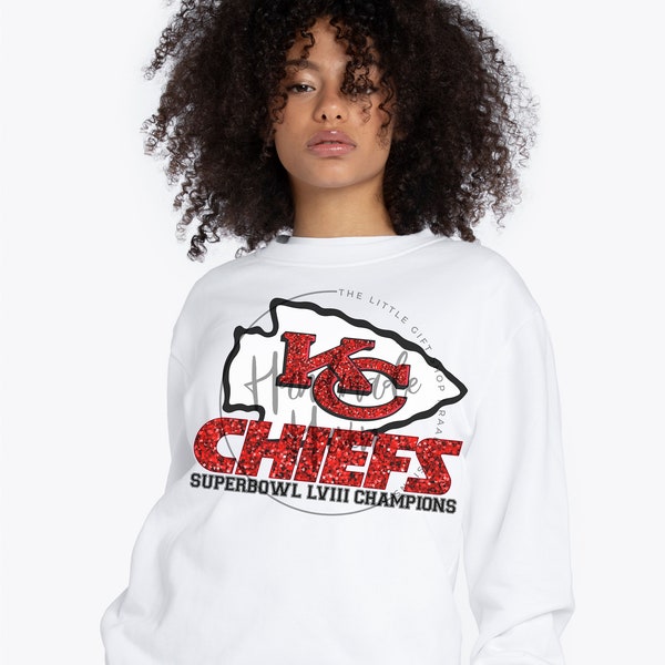 sequin kc png, Chief PNG, Game Day Sublimation, KC Chiefs SVG, football, super bowl png, swifty png, kelce png