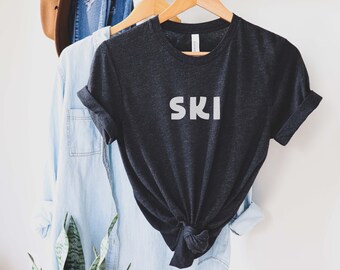 Ski Tee | Gifts for Skiers | Ski Shirt | Ski Tshirt | Skier Gift | Skiing Shirt |  Water Ski Shirt | Jet Ski Shirt | Downhill Ski Shirt