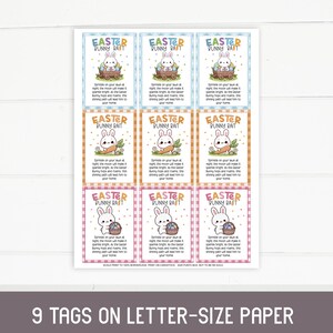 Printable Easter Bunny Bait Tags – Set of 3 Cute Designs | Instant ...