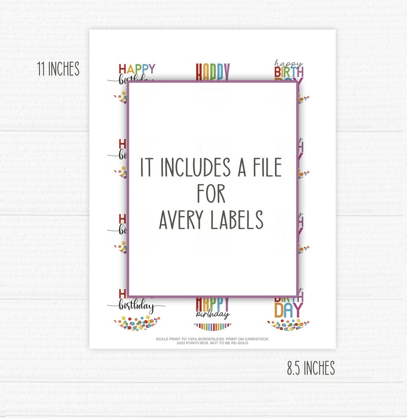 Printable Round Favor Birthday Tags. Not Editable. Three - Etsy