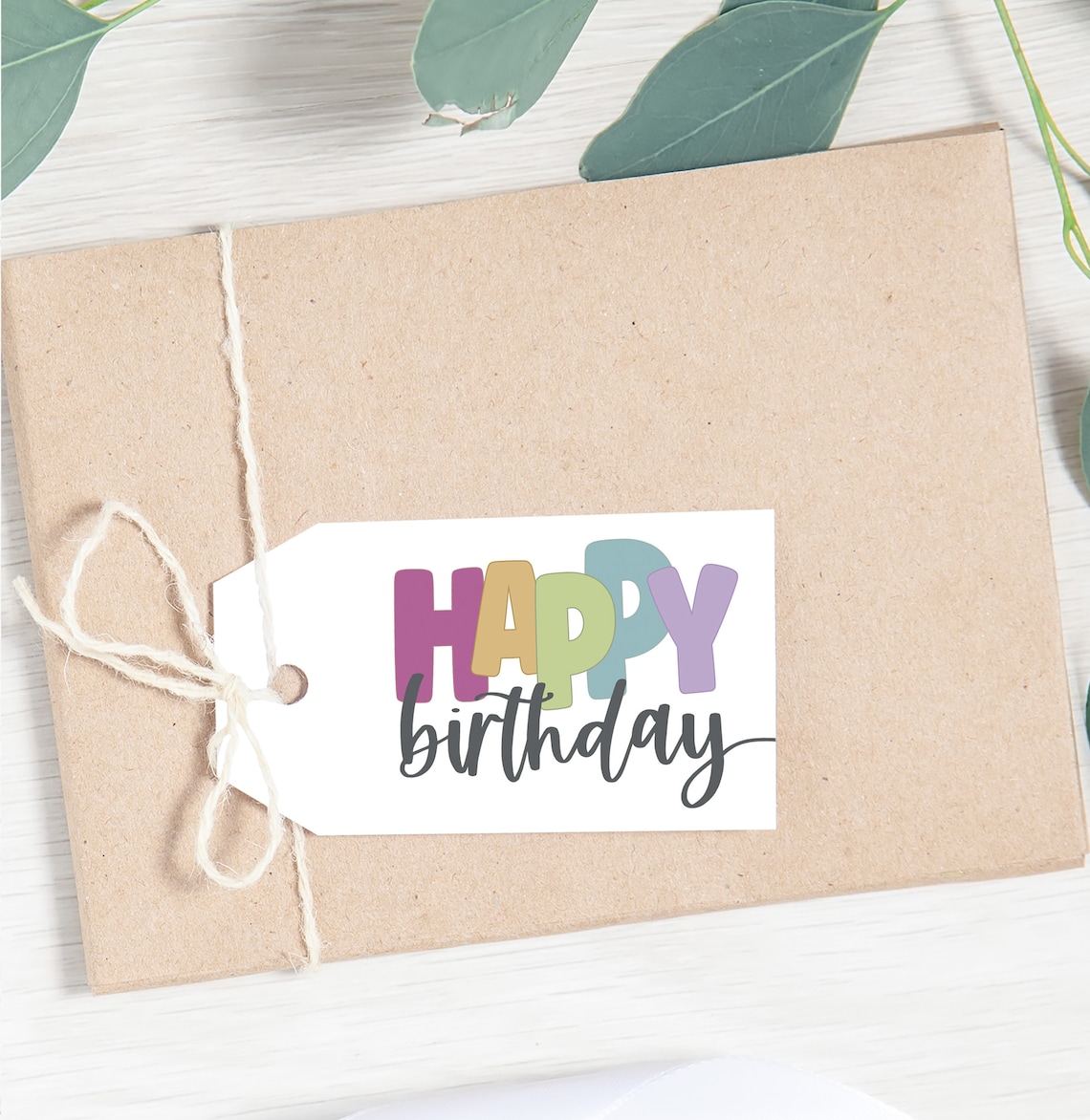Printable Birthday Favor Tags