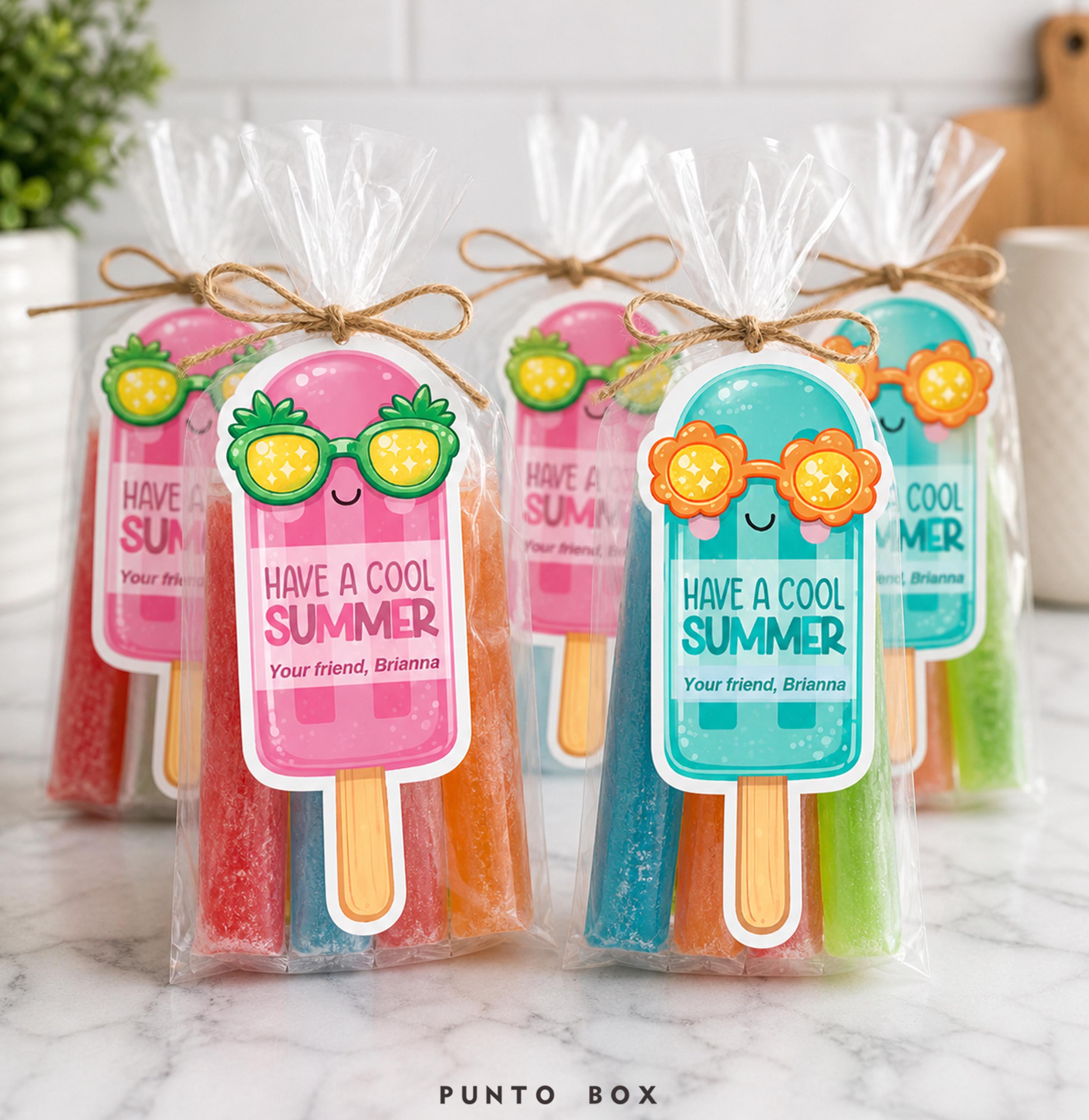 Have a Cool Summer Gift Tags | End of School Favor for Kids | Editable ...