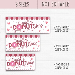 Printable Cupids Donut Shop Topper Bag Valentines Day Favor Etsy Printable Cupids Donut Shop Topper Bag Valentines Day Favor Etsy