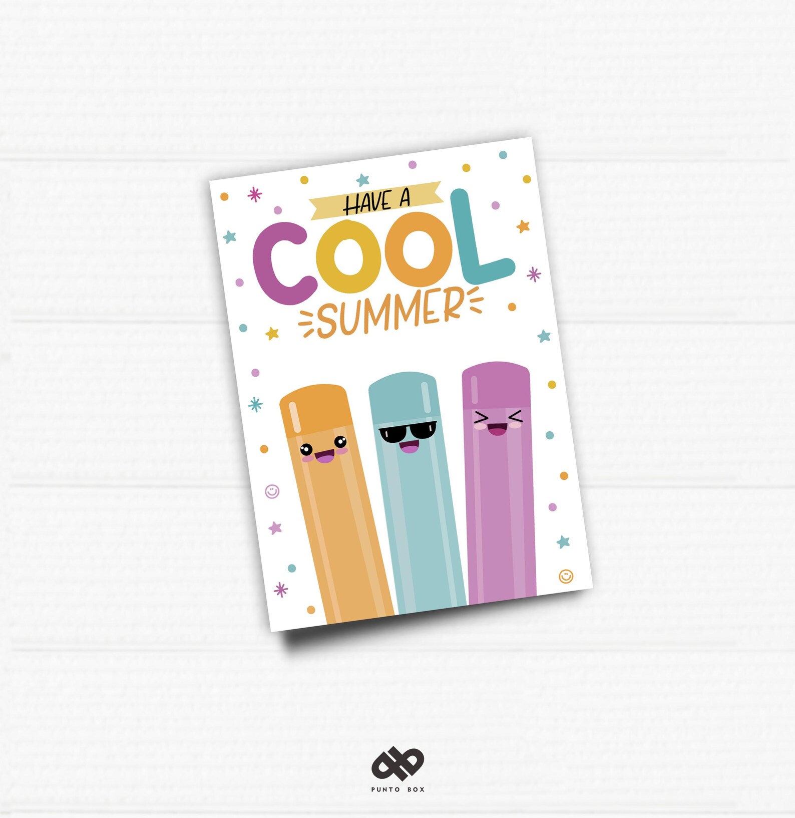 Printable "have a Cool Summer" Gift Tag for Ice Pops – End of Year ...