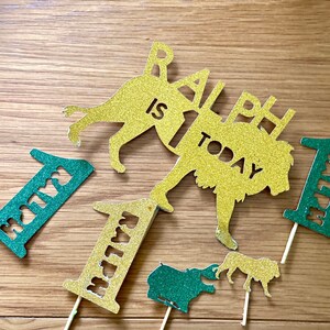 Juego safari Cake Topper
