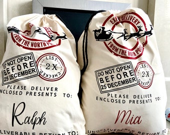 Personalised Large Christmas Sack