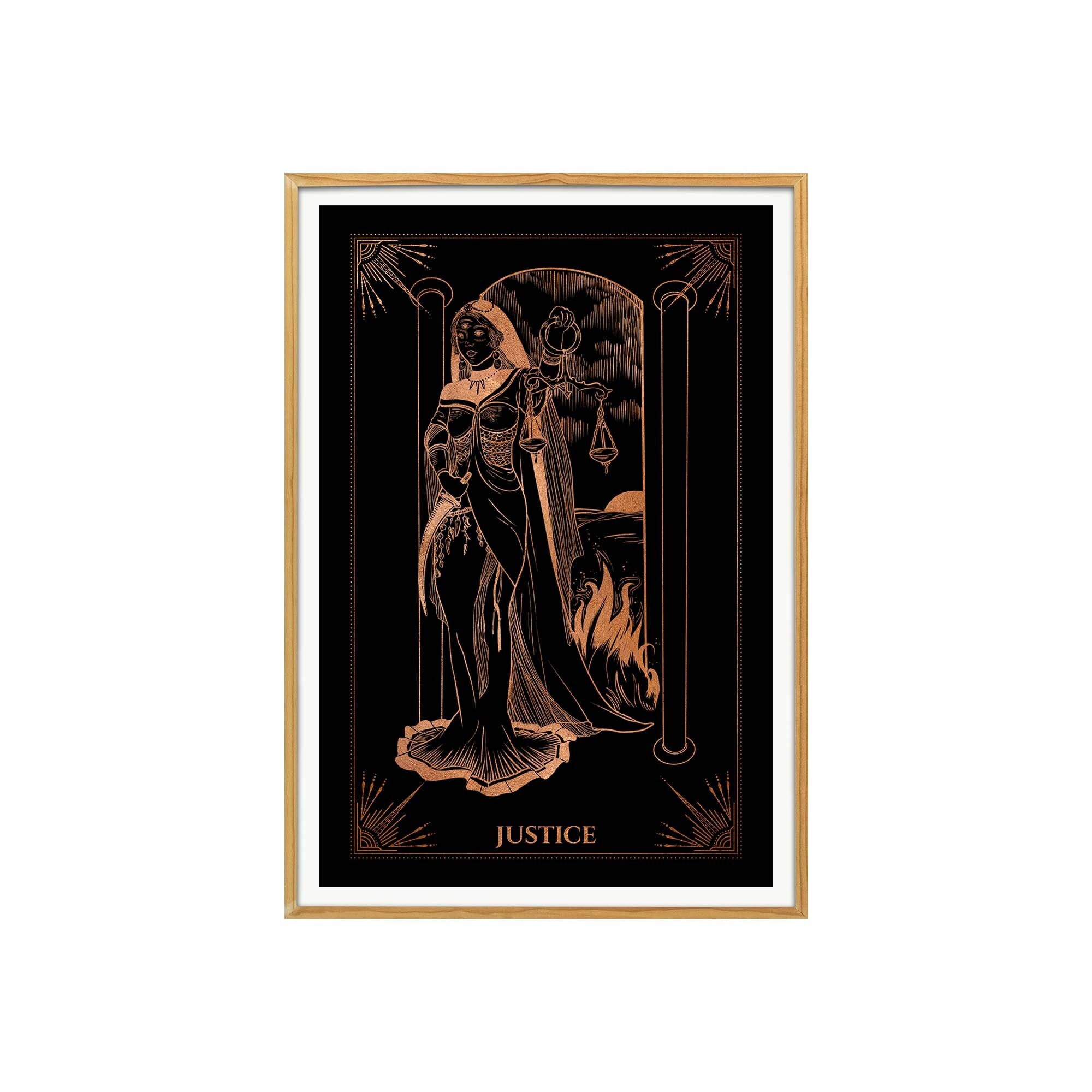 Tarot Card Poster - Etsy