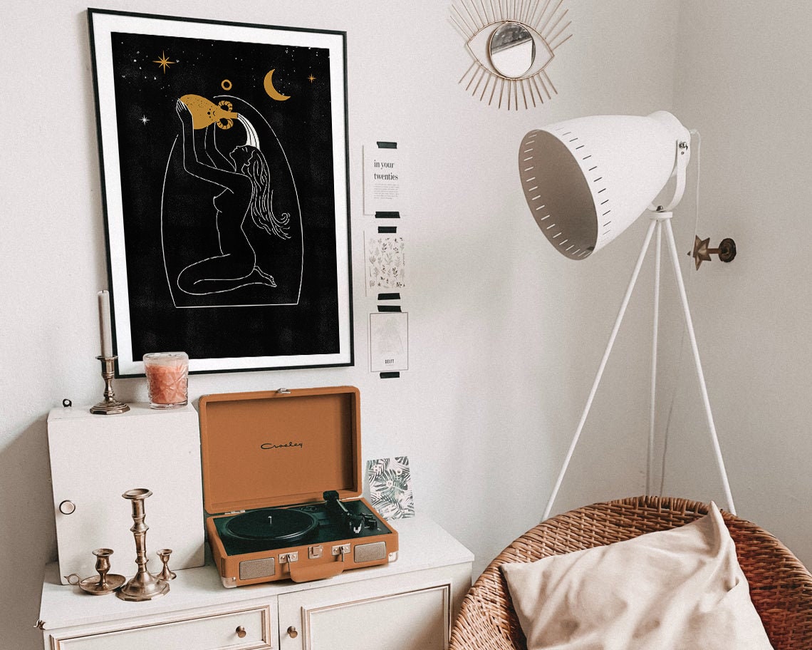 Witchy Decor Witchy Decorations Witchy Wall Decor Witch | Etsy