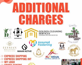 Extra Charges for Sketch, Express Shipping, Sleeve Customisations