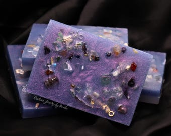 Sensory Fidget Pick Pad • Squishy Texture Stress Play • Crystal Confetti Gift