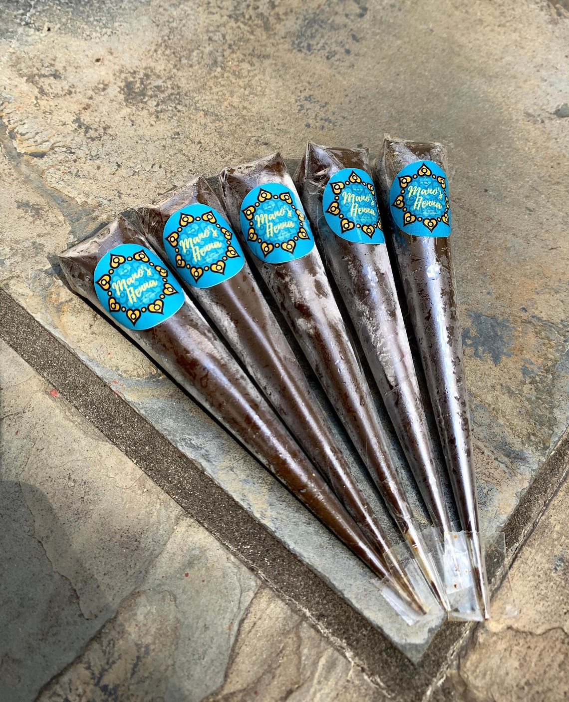 All Natural Henna Cones Made With Organic Henna and Essential - Etsy