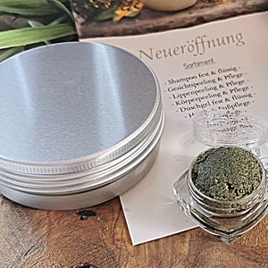 Cream peeling - herb meadow, handmade natural cosmetics, organic & vegan