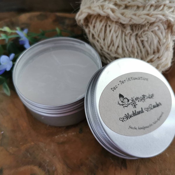 Deo Creme - Der Ultimative, Naturkosmetik, Bio & Vegan, handgemacht