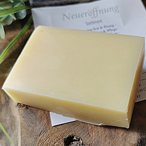 Kaminfeuer - Massage bar, solid massage oil, organic & vegan, handmade natural cosmetics, unpackaged