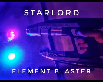 OFFICIAL Guardian's of the Galaxy-Starlord's Quad Blaster- Movie Replica Professional Cosplay Prop-Starlord Blasters with electronics-STL