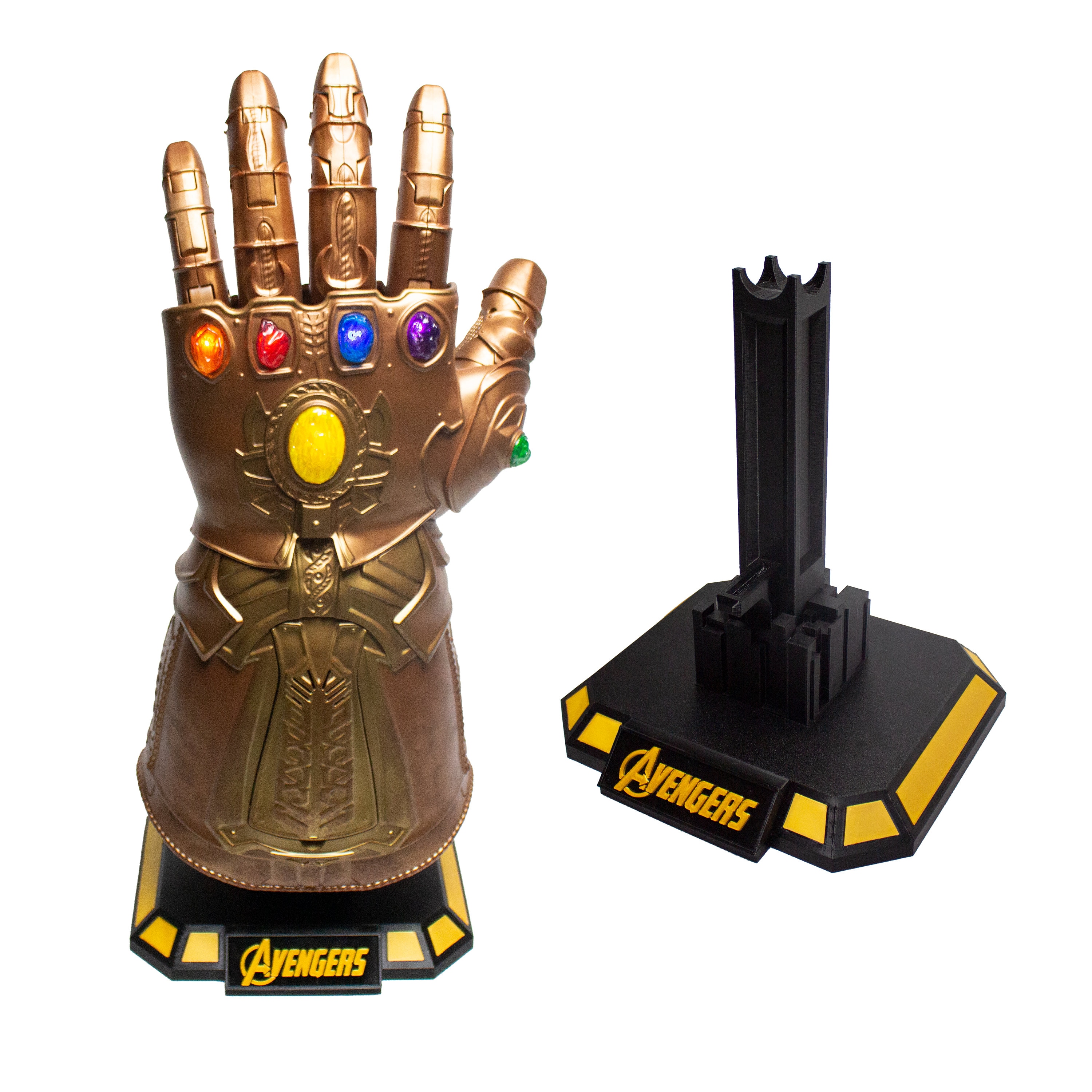 STL FILES ONLY* Thanos Infinity Gauntlet Avengers Display Stand 3D ...