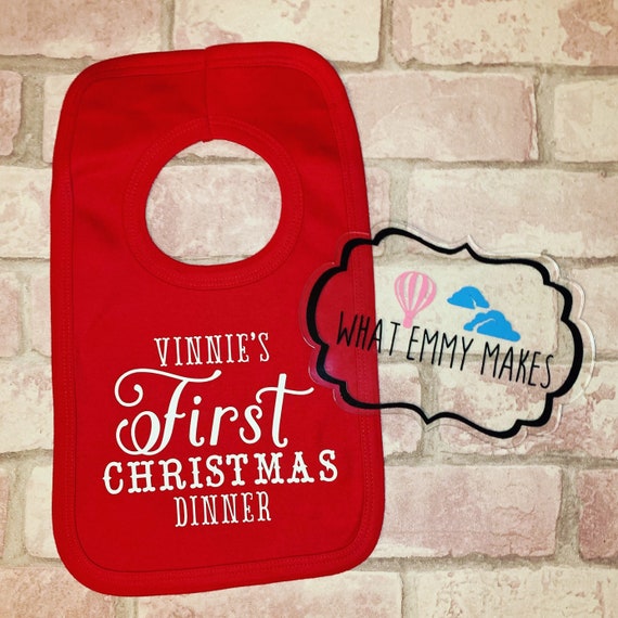 christmas dinner bibs