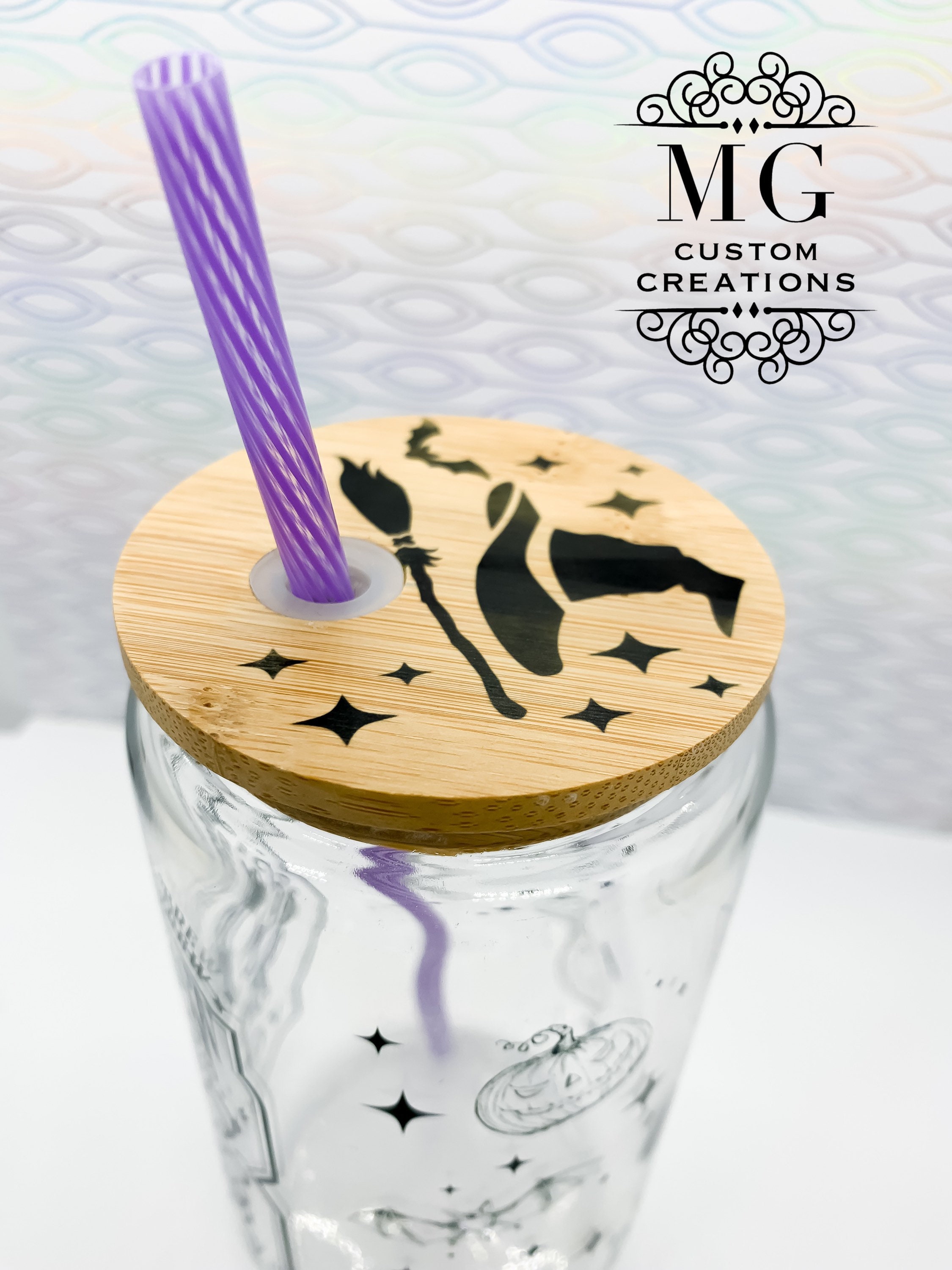 16 oz. Sublimation Glass Tumbler with Lid and Glass Straw » THE