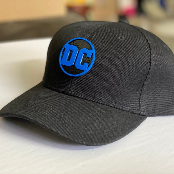 DC Comics Hat - 3D Printed Custom Superhero Baseball Hat