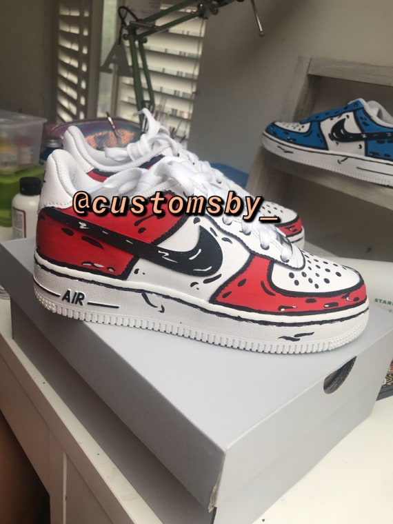 custom air force 1 drawing