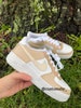 Custom Tan Ombre Air Force 1’s 