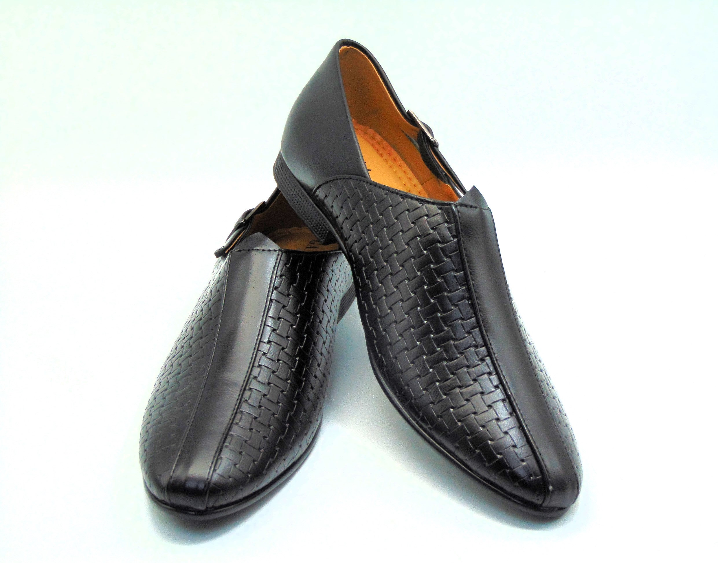 Desi Colour Ethnic Loafers Leather Premium Mojari Black Nok Traditional 11.5 Amazon.com | Step n Style Jalsa Punjabi Mojaris, Peshawari  main image 4