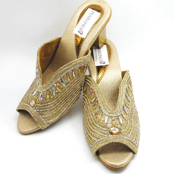 Gold Bridal Shoes - Etsy