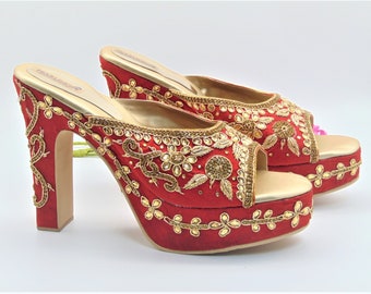 58300円→❣️Mame Cording Embroidery Heels 58300円→❣️Mame