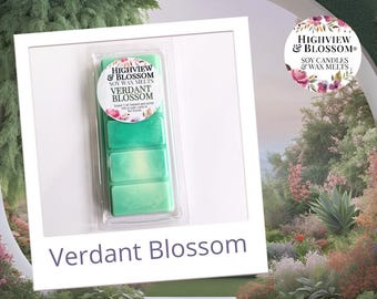 VERDANT BLOSSOM Soy Wax Melt Bar