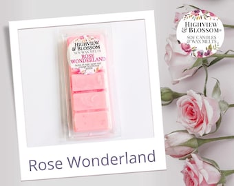 ROSE WONDERLAND Soy Wax Melt Bar
