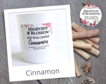 CINNAMON Soy Candle 30cl