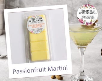 PASSIONFRUIT MARTINI Soy Wax Melt Bar